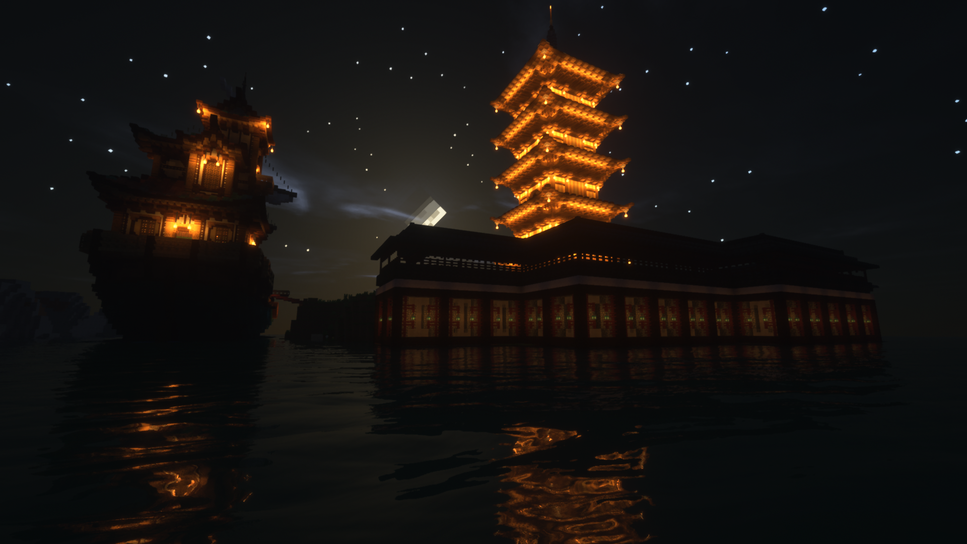 mcsteamed server image showing ship at knight